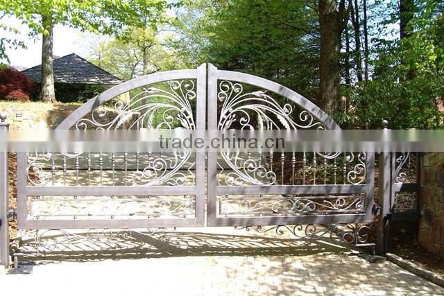 wrought iron Gate easy residential security gate