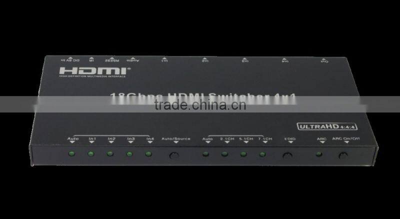 VOXLINK 2.0 4*1 4K 60HZ HDMI Switcher EU