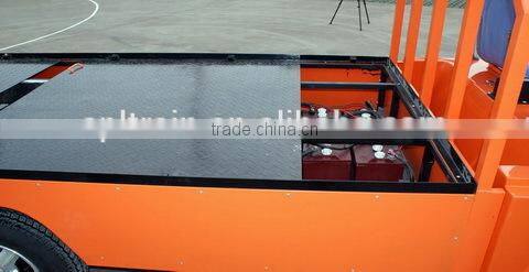 2 seater 1000kg open cab electric platform truck