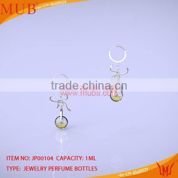 New 2014 Beautiful Fashion Glass Jewelry Perfume Necklace Bottle