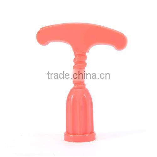 Wide handle simple red bottle opener--pink(822)