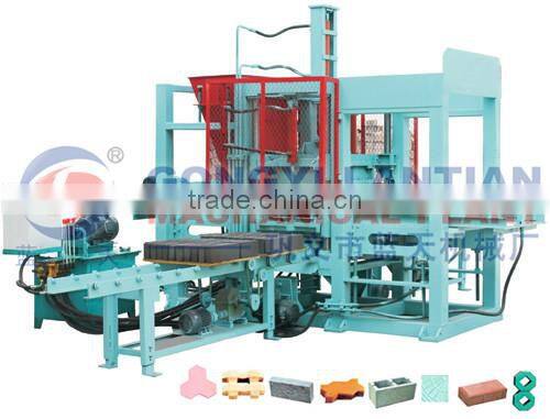 A construction waste made of brick machine / The paving brick machine