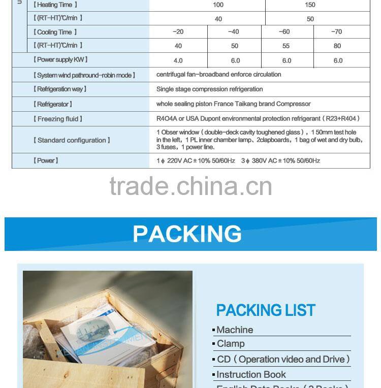 KJ-2091 Environmental high low temperature climatic Chamber