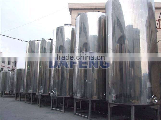 High quality saitary stainless steel dimpled wine tank