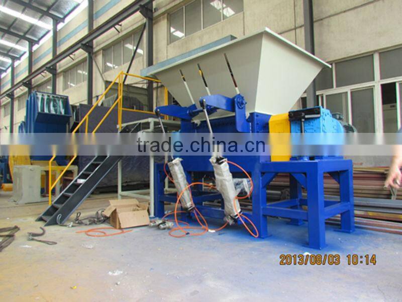 double shaft shredder machine