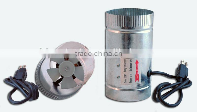 hydroponic carbon filters/hydroponic flexible duct fan/hydroponic booster inline duct fan