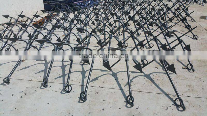 High Tensile 10KG Stainless Steel Folding Boat Anchor