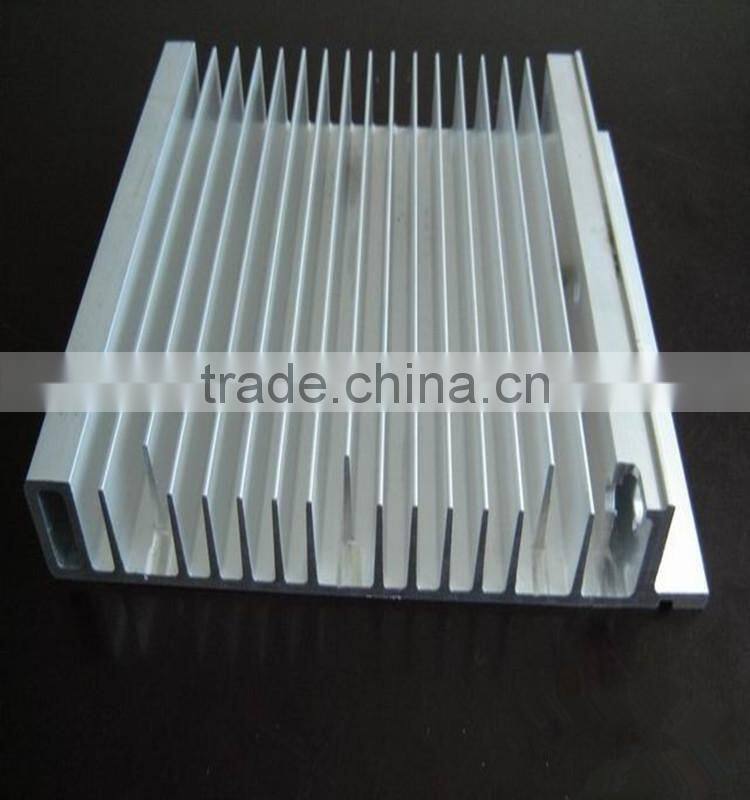 Anodized CNC custom precision fan aluminum heat sink for projector