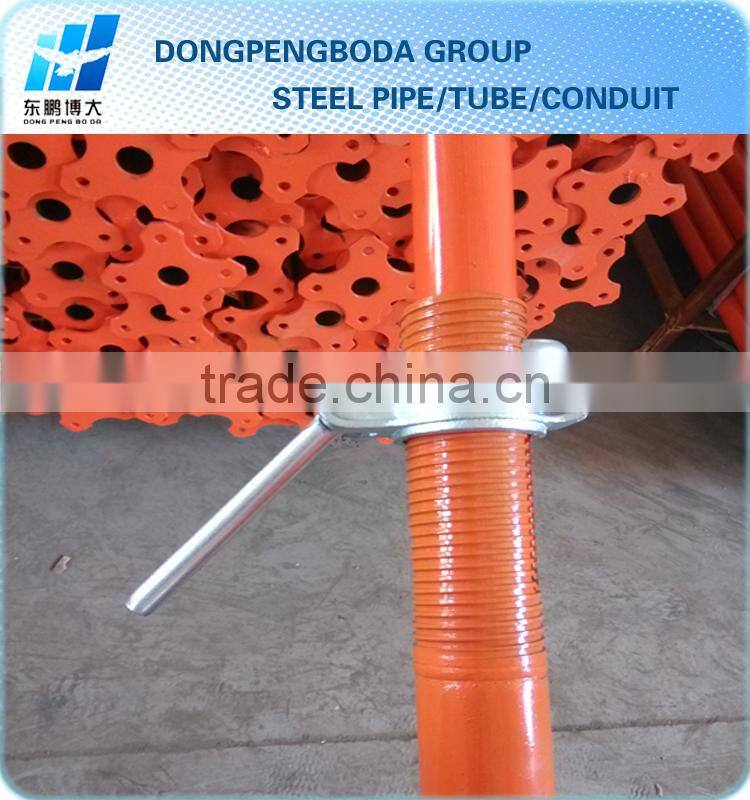 Construction galvanized Steel Frame Scaffold from Real Factory in Tianjin