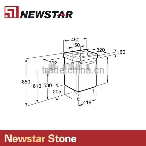 Custom Size Design Bathroom Base Cabinet
