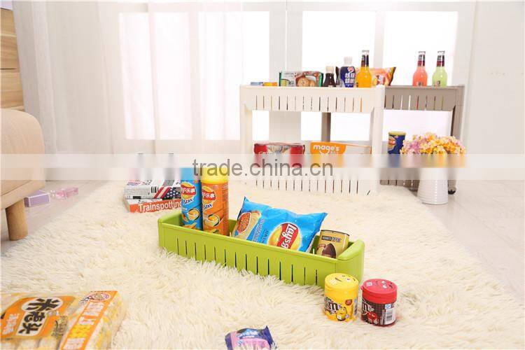Hot Selling Plastic Cheap One Single Gap Shelf