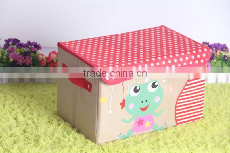 N489 Household Non Woven Box Foldable Storage Box Storage Organizer