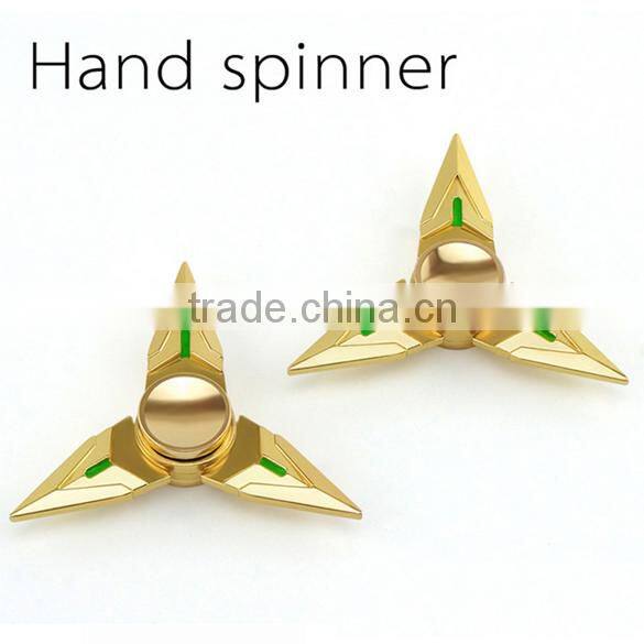 Hotselling spinner fidget and hot Sale hand spinner Anti Stress Tri Hand Fidget Spinner