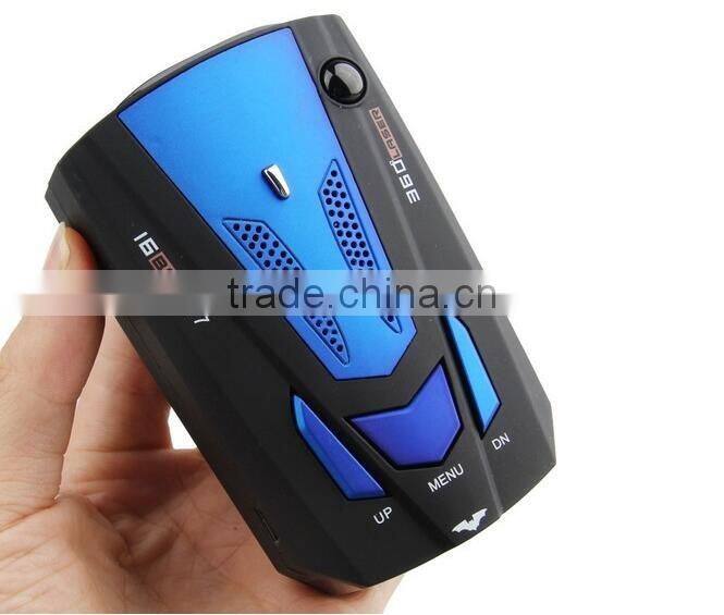Wholesale Radar Detectors radar system V7 foreign car onboard radar gun support English ,Russian