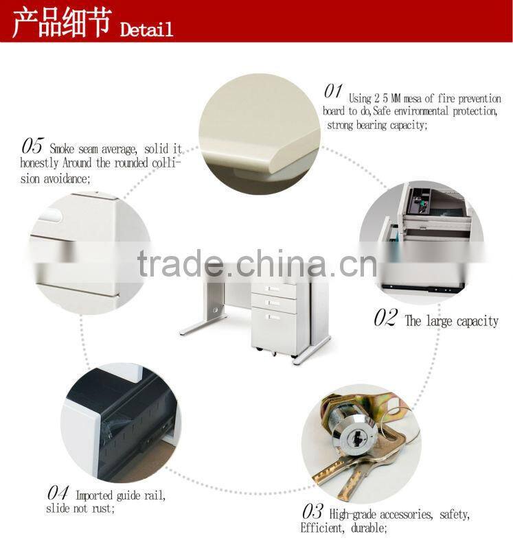 Made in china bookcase with computer desk