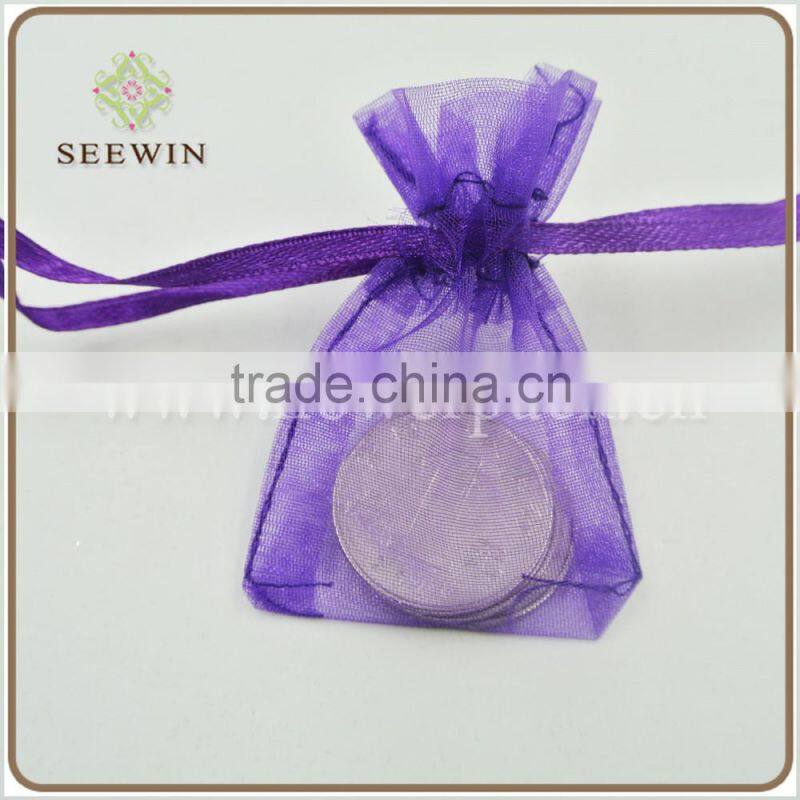 Hotsale colorful promotional organza pouch