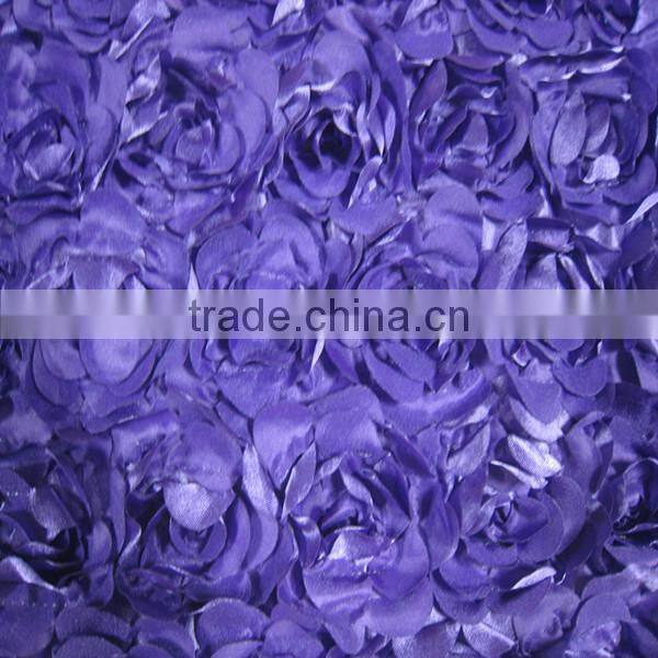 luxury polyester taffeta table cloths for round tables