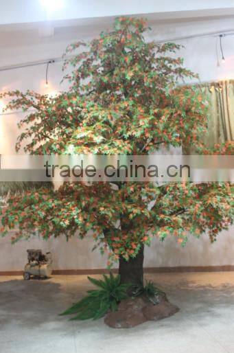 factory price hot sale fiberglass small banyan tree artificial tree sale