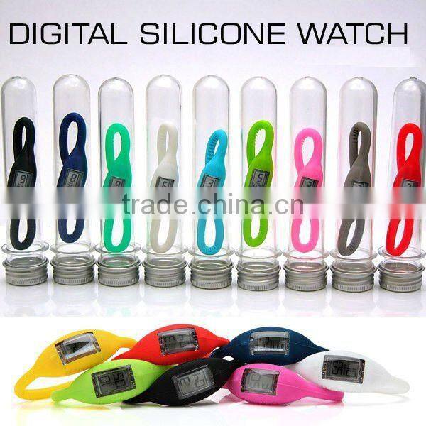 The newest Silicone watch with tube