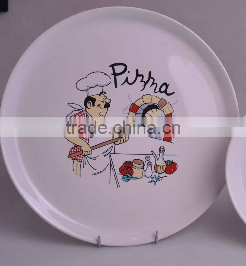 ceramic pizza plate