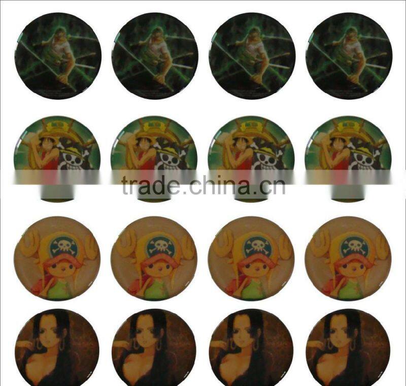 Crystal Epoxy Resin Sticker