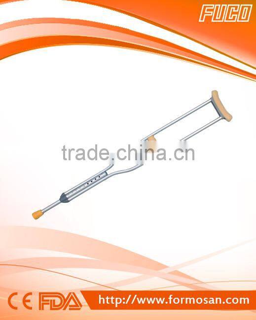 CRUTCHES PUSH BUTTOM ALUMINUM MATERIAL MIT- LARGE SIZE(L)