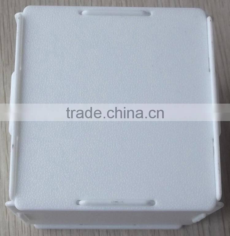 Plastic puzzle game square coin bank