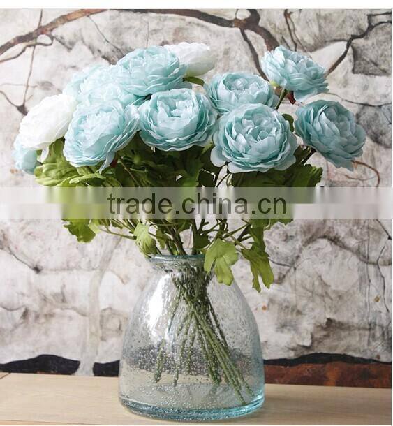 SJNP0663 Factory price wholesale peony, artificial peony flowers