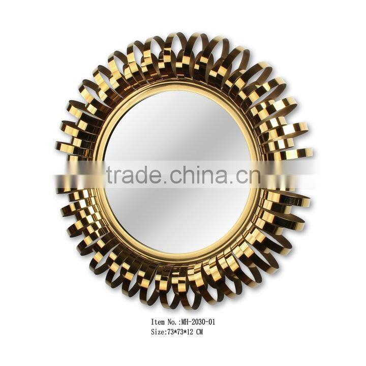 Fashion Stainless steel decorative mirror MH-2014-08