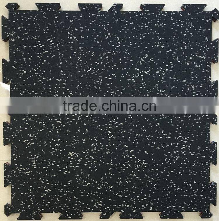 Customized color stylish fine ribbed rubber floor mats