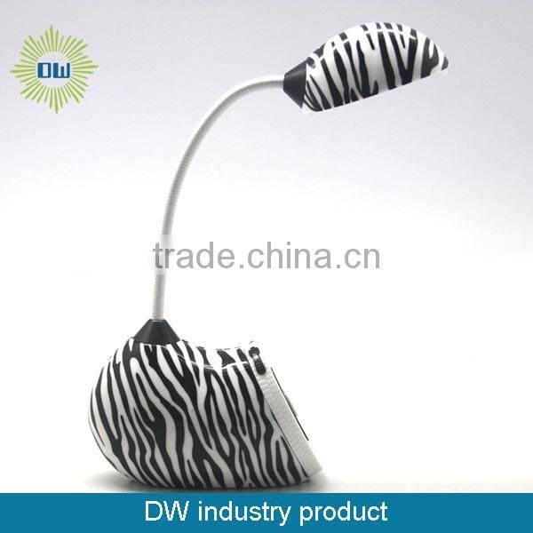 360 swivel head leopard 10 LED flexible neck book light /reading book light/ led book light