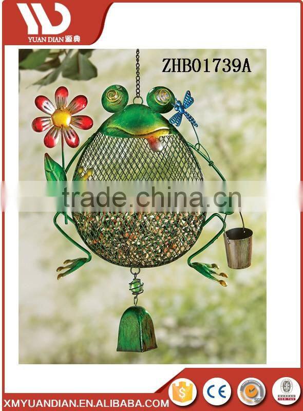 High quality hot sell hanging metal bird feeder