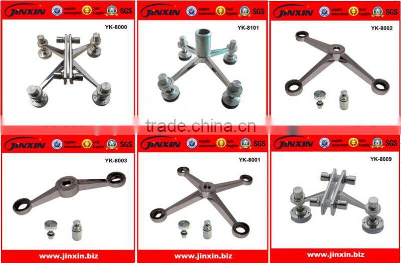 Curtains accessories Inox 304 glass spider stainless steel hardware item