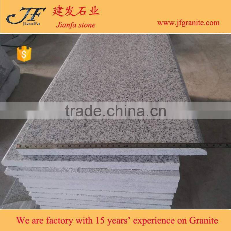 Jianfa dark grey G654 granite stair and step