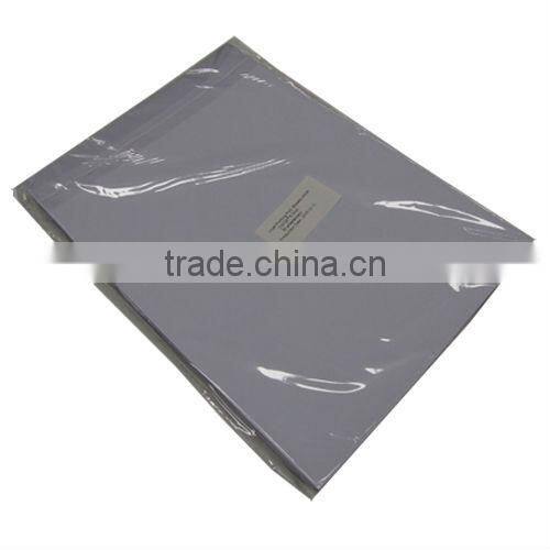 China Manufacturer Factory Consumptive Silver PVC Sheet black 210X297X0.3mm