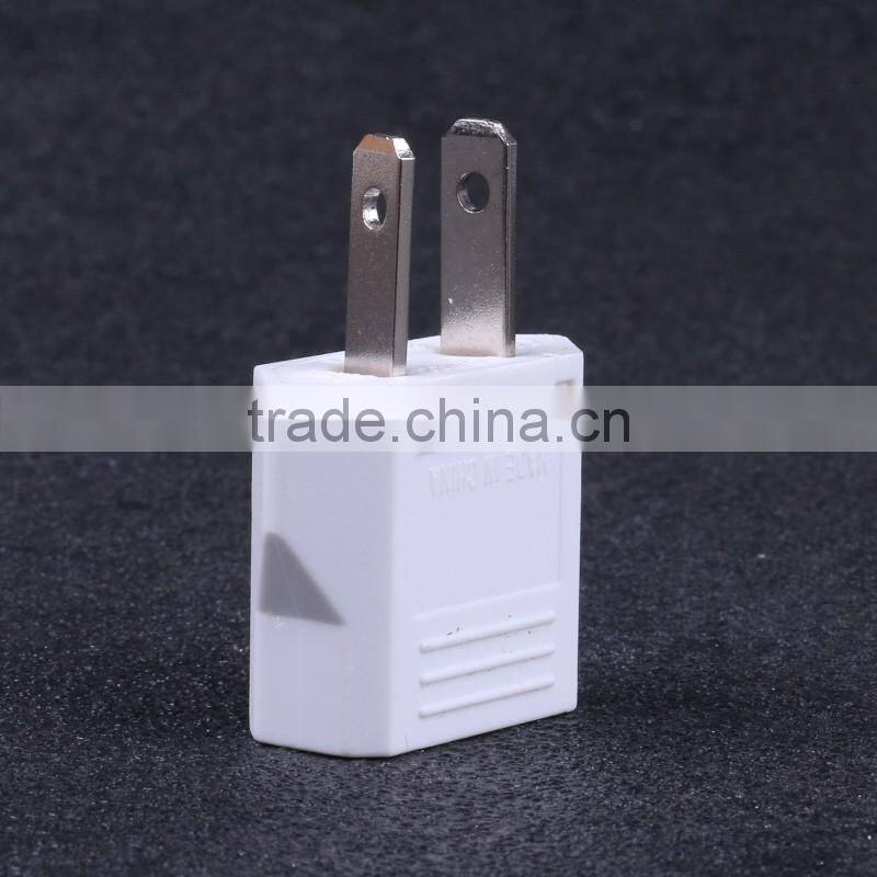 2016 new product Travel Adapter 2 Flat Pin