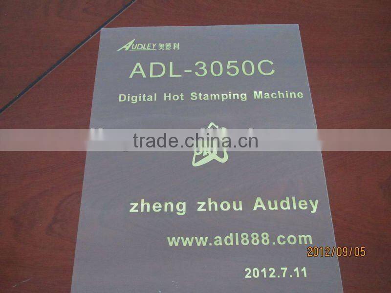 audley special 3050 series and 330 series hot gold sliver foil