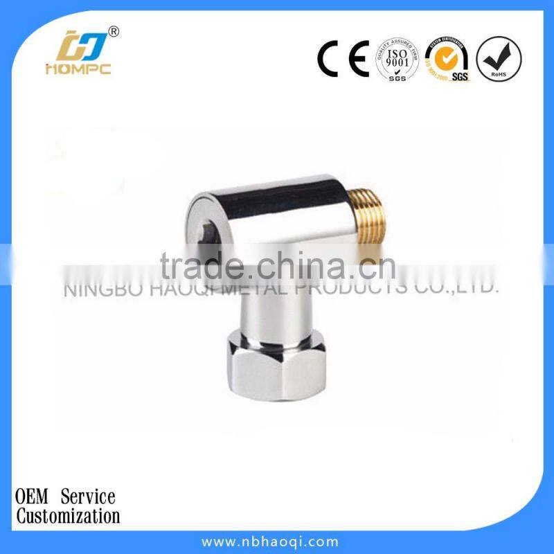 Chrome plated brass bathroom fitting