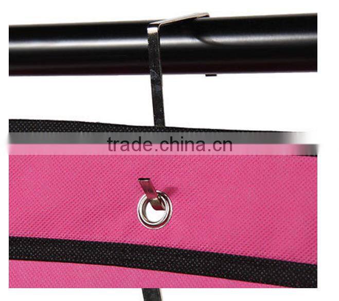 20 Pocket Wall Hanging Shoe Organizer Rack Space Saver Storage Bag Over the Door