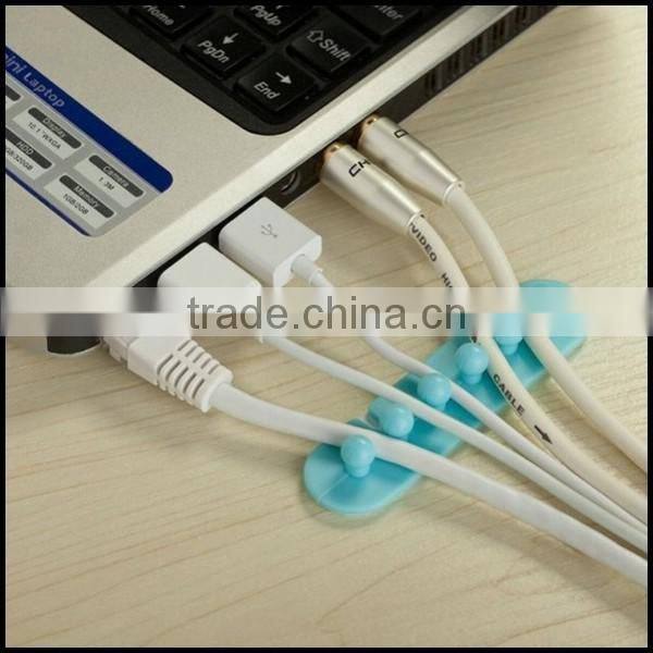 Wire Cord plastic Cable Tidy Holder Drop Clip Organizer Line Fixer Winder,custom plastic cable holder clips manfuacturer