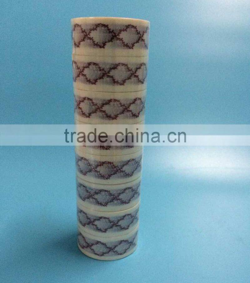 Chinese manufacturer Printed adhesive stationery tape with logo for custom designed