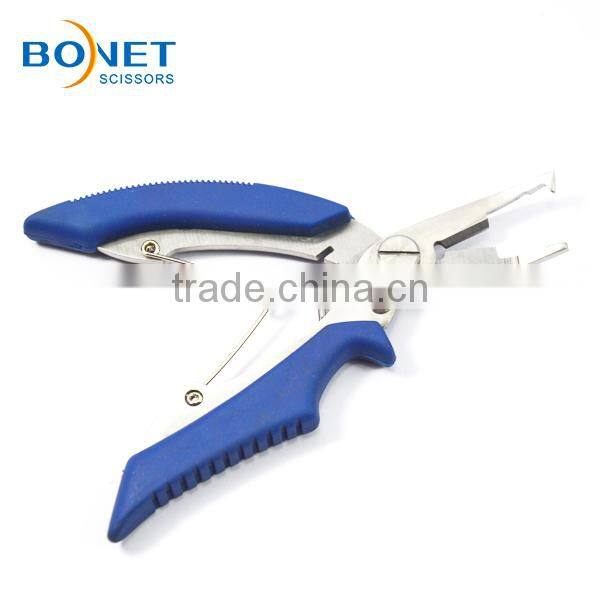 S91010A/B/C CE qualified 5-1/4" Professional colorful fishing curved plier set