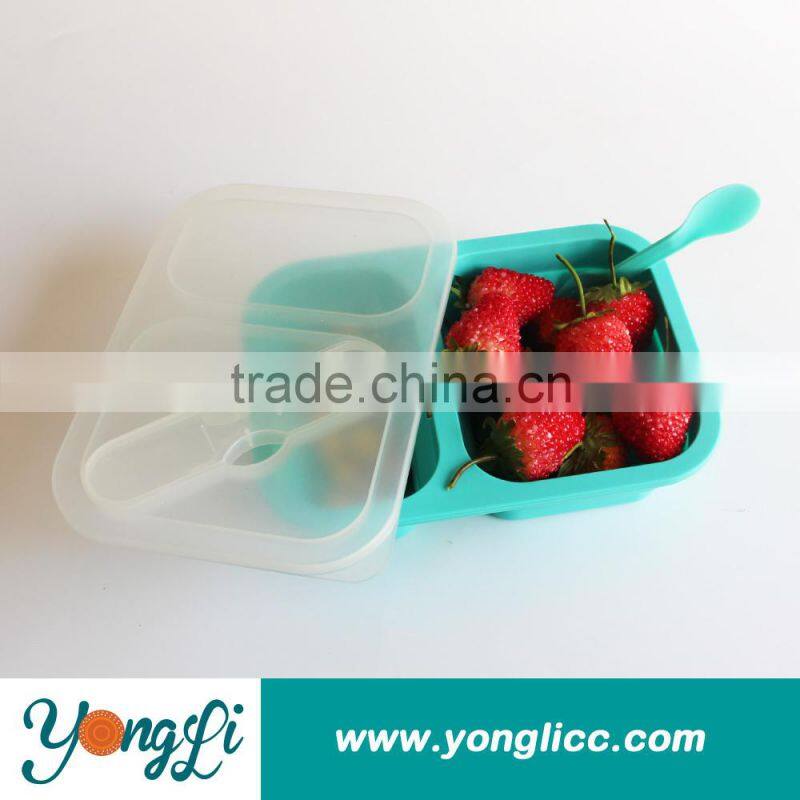 Fancy Take Away Microwave Folding Lunch Bento Box