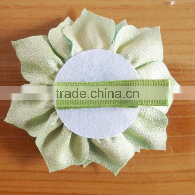 fabric flower clip for kids hair accessories