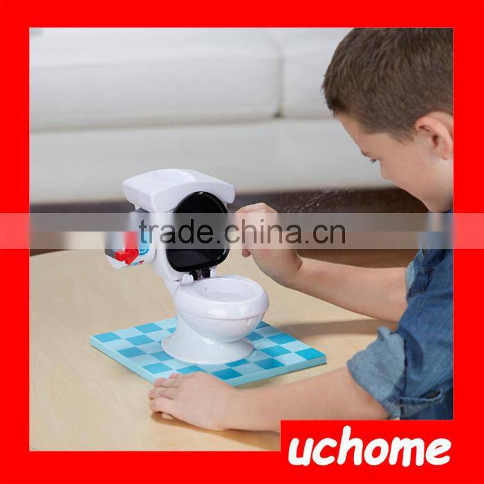 UCHOME 2017 hot new products crazy toilet spray water funny trouble toilet game toy