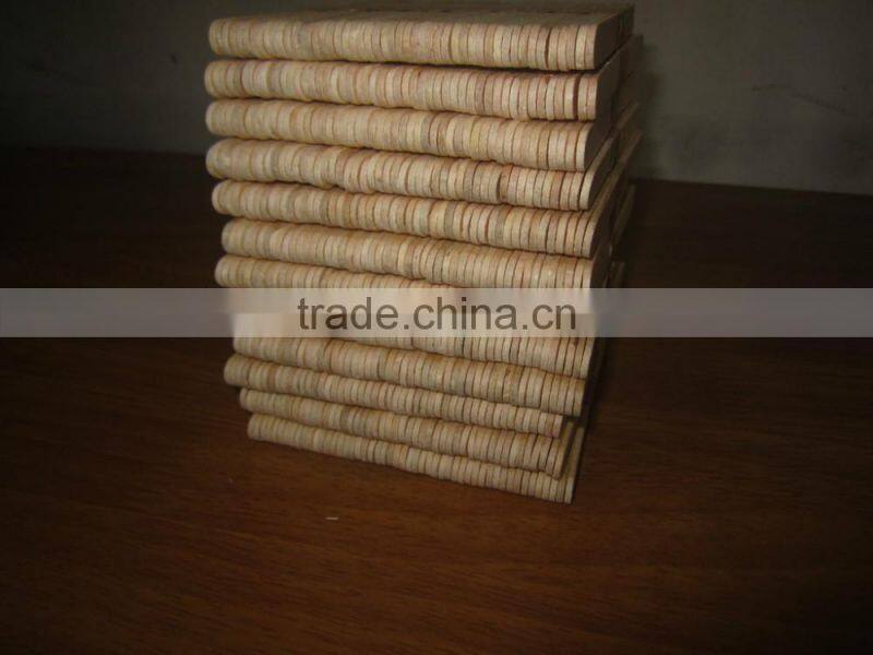 Birch wooden round edge eco friendly popsicle sticks