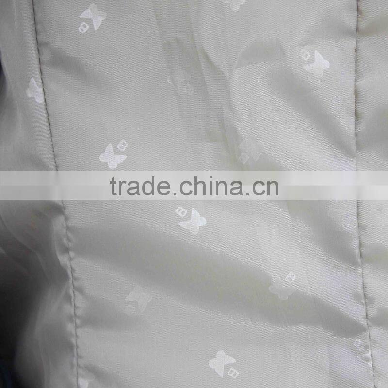 2014 Alike fashion long women jacket with faux fur hood