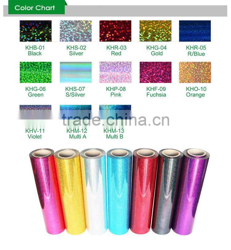 t shirt hologram vinyl rolls wholesale