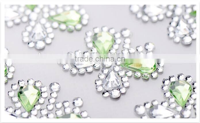 Colorful Butterfly Plastic Rhinestone Sticker Decoration DIY Fun