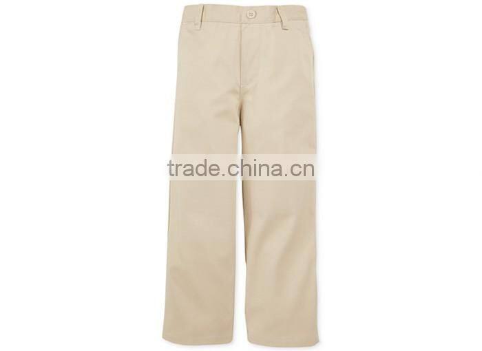 Little Boys Uniform Regular Fit Double Knee Pull-on Pant